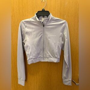 Alphalete Women's Lavender Gray Bomber Jacket